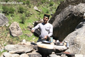 Chai wallah in the Himalayas